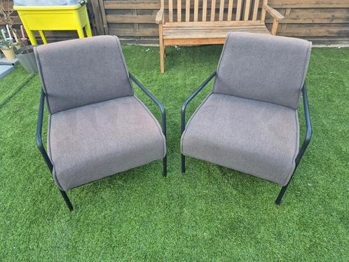 2x fauteuils, Huis en Inrichting, Fauteuils, Zo goed als nieuw, Ophalen