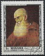 Manama 1968 - Yvert 167SW - Schilderijen (ST), Timbres & Monnaies, Timbres | Asie, Affranchi, Envoi