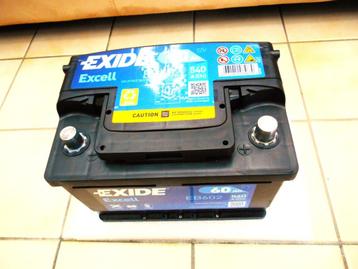 BMW E30 : Exide accu EB602 12V 60Ah beschikbaar voor biedingen