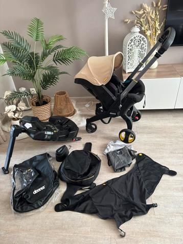 Poussette DOONA i et base ISOFIX avec accessoires, Enlèvement, Comme neuf, Poussette