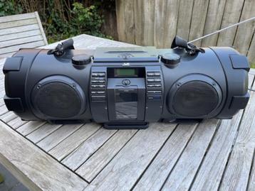 Radio Cd portable JVC, Enlèvement, Utilisé