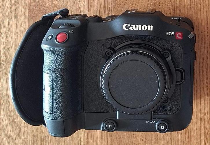 Canon C70 + EF-R 0.71X + 3 batterijen, Audio, Tv en Foto, Fotocamera's Digitaal, Zo goed als nieuw, Spiegelreflex, Canon, Geen optische zoom