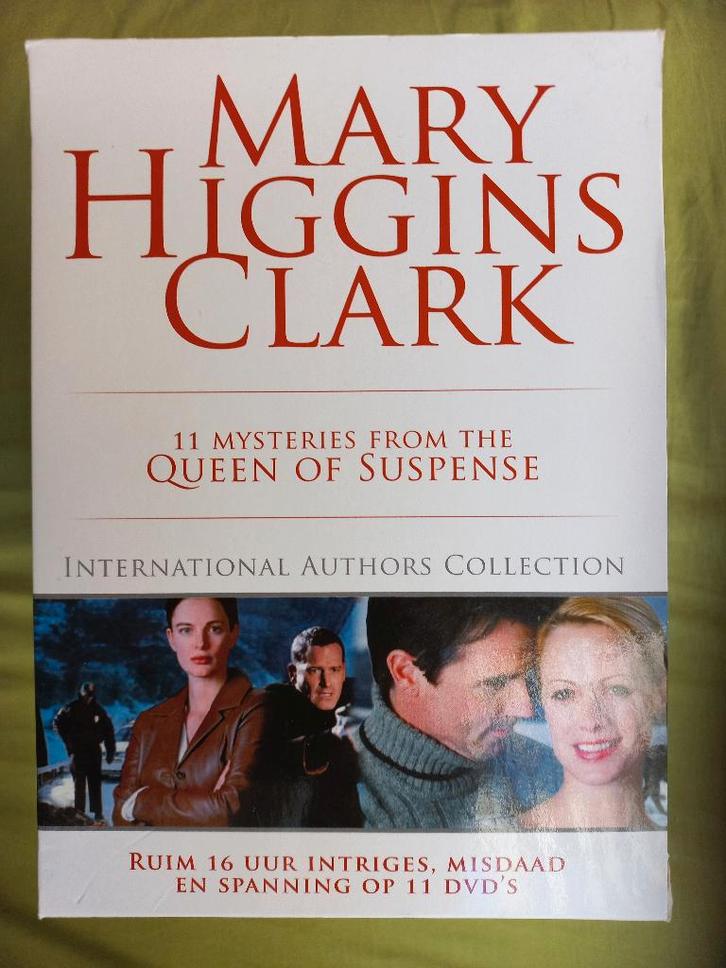 Mary Higgings Clark - International Authors Collection (11 d, Cd's en Dvd's, Dvd's | Thrillers en Misdaad, Zo goed als nieuw, Detective en Krimi