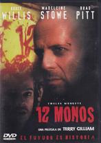 12 Monos / 12 Monkeys (1995) Bruce Willis - Madeleine Stowe, Cd's en Dvd's, Actiethriller, Gebruikt, Ophalen of Verzenden, Vanaf 12 jaar