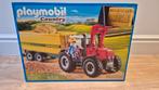 Playmobil tractor 70131, Kinderen en Baby's, Ophalen, Zo goed als nieuw, Complete set