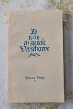 Zo Was en Sprak Verschaeve door Jaak De Meester, Boeken, Geschiedenis | Nationaal, Ophalen of Verzenden, 20e eeuw of later, Jaak De Meester