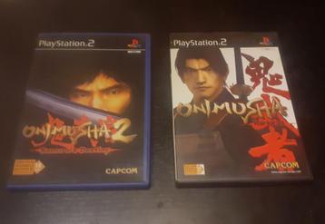 Jeux PS2 Onimusha 1 et 2 beschikbaar voor biedingen