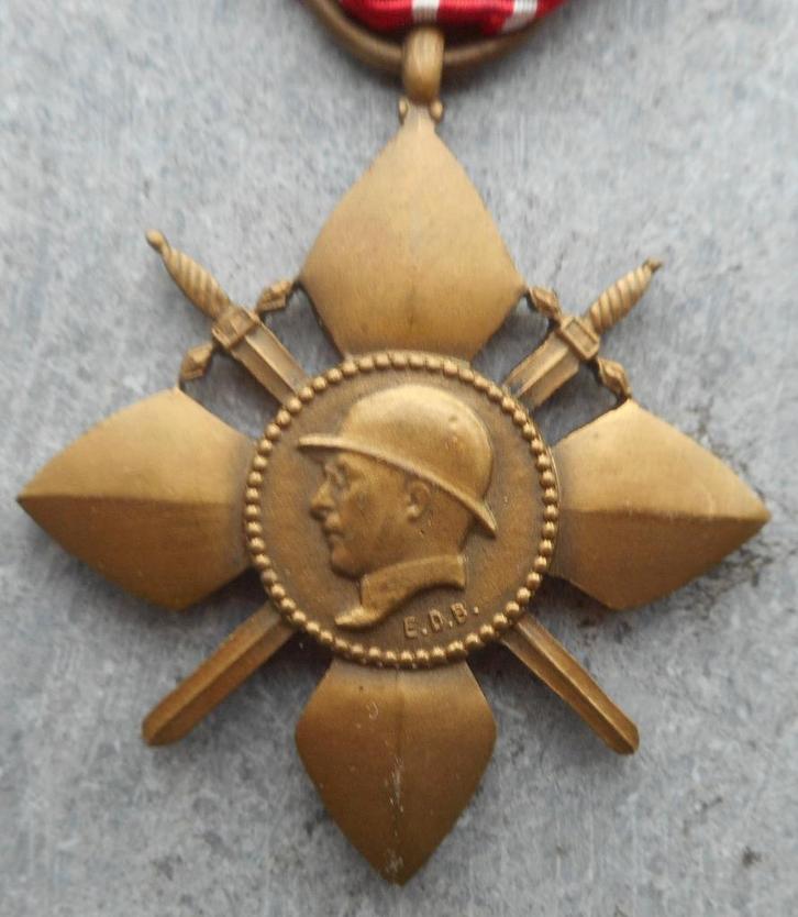 FNVRA - CROIX DE LA RECONNAISSSANCE - BRONZE, Verzamelen, Militaria | Algemeen, Landmacht, Lintje, Medaille of Wings, Verzenden