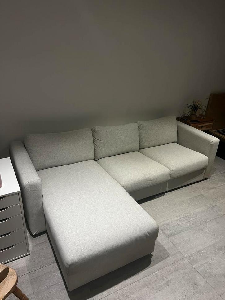 Canapé 3 places IKEA VIMLE + chaise longue — Comme neuf, Maison & Meubles, Canapés | Coins salons complets, Comme neuf, Enlèvement