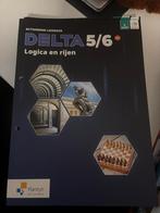 Delta 5/6 logica en rijen, Boeken, ASO, Wiskunde A, Plantyn, Ophalen