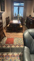 Tafel met 6 stoelen, Huis en Inrichting, Ophalen, Gebruikt, Vijf personen of meer, Rechthoekig