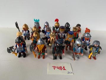 PLAYMOBIL P481: SUPERLOT 21 DWERGRIDDERS beschikbaar voor biedingen