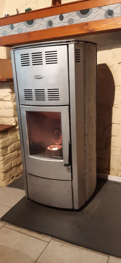 Poêle à pellets PALAZZETTI  Ecofire EMI, Huis en Inrichting, Kachels, Gebruikt, Vrijstaand, Pelletkachel, Overige brandstoffen