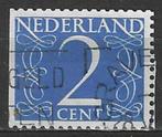 Nederland 1946 - Yvert 458b - Groot cijfer - 2 c. (ST), Timbres & Monnaies, Timbres | Pays-Bas, Affranchi, Envoi