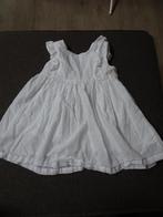 Robe blanche en coton brodé - Taille 80, Enfants & Bébés, Comme neuf, Fille, Robe ou Jupe, Enlèvement ou Envoi