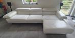 Witte meridiaanbank „Calia Italia”, Huis en Inrichting, Ophalen, Gebruikt, Leer