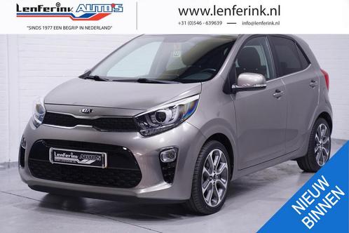 Kia Picanto 1.0 CVVT Design Edition Navi Clima Camera Leder/, Autos, Kia, Entreprise, Picanto, ABS, Airbags, Alarme, Ordinateur de bord