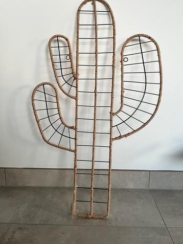 Wanddecoratie cactus (boho look)