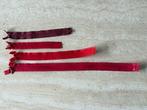 Rode/bordeaux blinde ritsen (prijs/stuk) (nr4829), Hobby en Vrije tijd, Naaien en Fournituren, Ophalen of Verzenden, Zo goed als nieuw