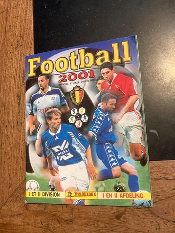 Volledig album Panini Football 2001 beschikbaar voor biedingen