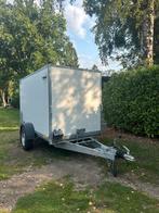 Gesloten aanhangwagen geremd enkelas, Auto diversen, Aanhangers en Bagagewagens, Ophalen, Gebruikt