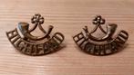 Highland Light Infantry shoulder titles, Verzamelen, Ophalen of Verzenden