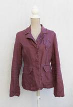 Veste en lin mauve Somewhere T40, Vêtements | Femmes, Comme neuf, Somewhere, Taille 38/40 (M), Enlèvement ou Envoi