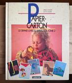 Le Grand Livre Du Bricolage. Papier-Carton 👦🏻Barff / Maier, Ophalen of Verzenden, Nieuw, Knutselwerk