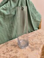 Smal glazen vaasje (38cm hoog), Huis en Inrichting, Woonaccessoires | Vazen, Ophalen, Zo goed als nieuw, Glas, Minder dan 50 cm