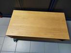 salontafel op wielen moderne eik, Ophalen, Gebruikt, Eikenhout