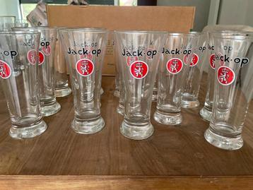  Jack- op vintage glazen met witte leeuw en kroon – retro  beschikbaar voor biedingen
