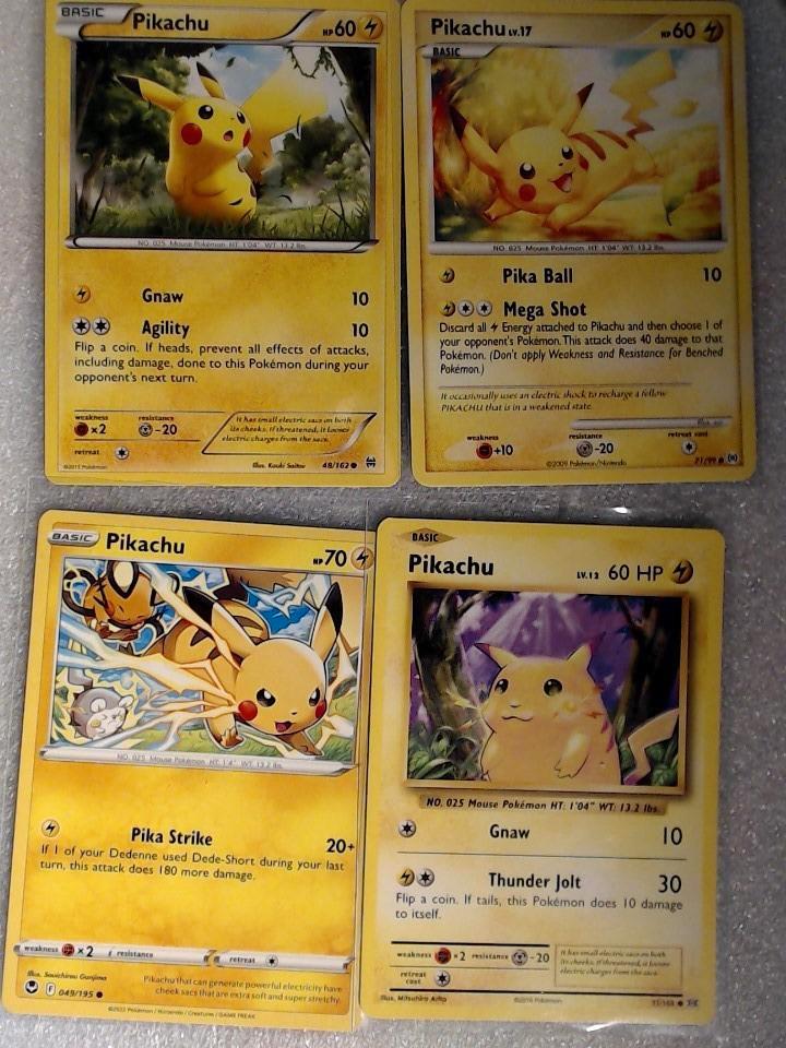 10 Different Pikachu's, Hobby en Vrije tijd, Verzamelkaartspellen | Pokémon, Nieuw, Meerdere kaarten, Ophalen of Verzenden