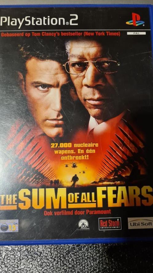 The Sum of all Fears Playstation 2, Games en Spelcomputers, Games | Sony PlayStation 2, Gebruikt, Ophalen of Verzenden