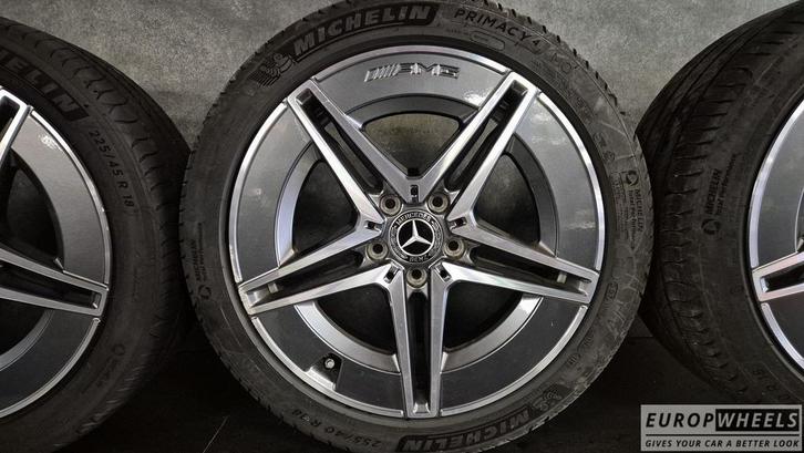 18 inch Mercedes C klasse W206 AMG zomerbanden S206 Breedset, Auto-onderdelen, Banden en Velgen, Banden en Velgen, Zomerbanden