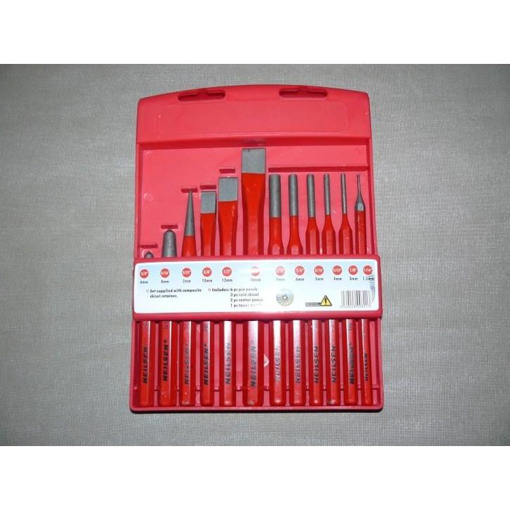 Ensemble de ciseaux et de poinçons, 12 pièces, Autos : Divers, Outils de voiture, Envoi