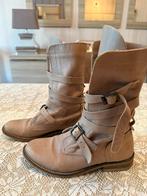 Bottines pointure 37 en cuir, Ophalen, Gedragen, Beige