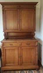 Franse buffetkast / servieskast, eikenhout, Ophalen, Gebruikt, 100 tot 150 cm, Eikenhout
