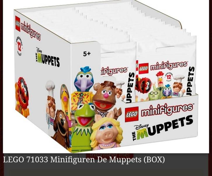 Lego 71033 De Muppets minifiguren, Verzamelen, Speelgoed, Nieuw, Ophalen of Verzenden