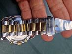 Horloge, Handtassen en Accessoires, Horloges | Heren, Staal, Staal, Polshorloge, Zo goed als nieuw
