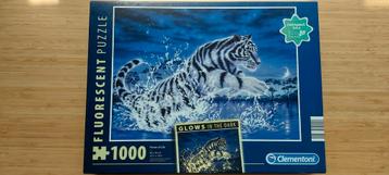 Puzzel 1000 stukken Clementoni, compleet., Ophalen of Verzenden, 500 t/m 1500 stukjes, Zo goed als nieuw, Legpuzzel