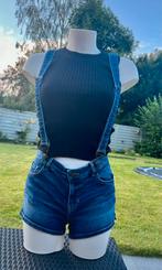 Zeer toffe salopette Guess (27) met topje Bershka (S, Guess, Blauw, Ophalen of Verzenden, Maat 36 (S)