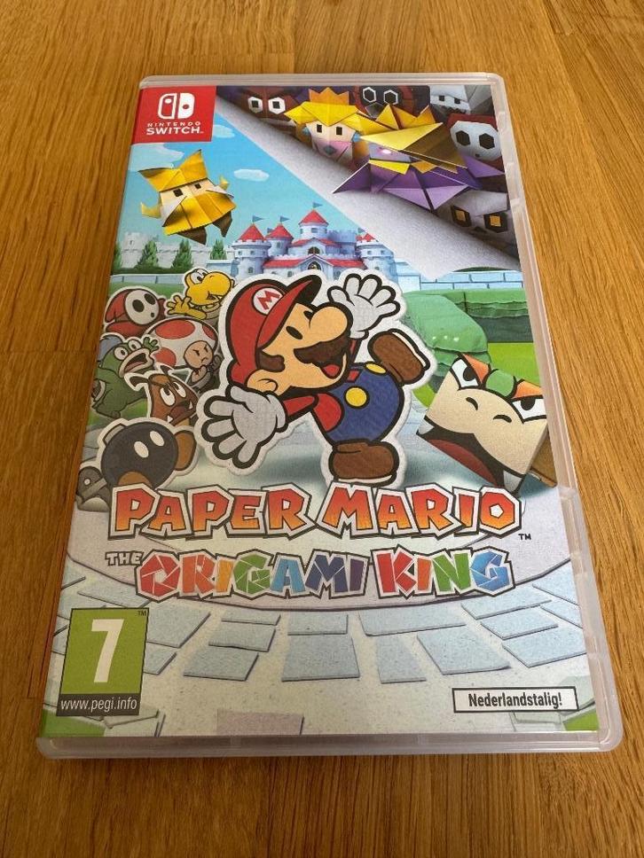 Paper Mario: The Origami King voor Nintendo Switch, Consoles de jeu & Jeux vidéo, Jeux | Nintendo Switch, Comme neuf, Enlèvement ou Envoi