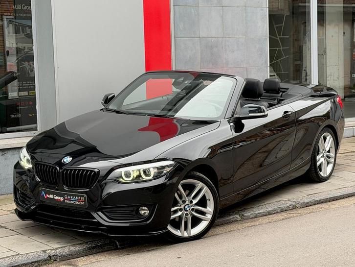 BMW 218 iA CABRIOLET*GARANTIE1an*Pack Sport*BT-Auto*90.000km, Autos, BMW, Entreprise, Achat, Série 2, ABS, Phares directionnels