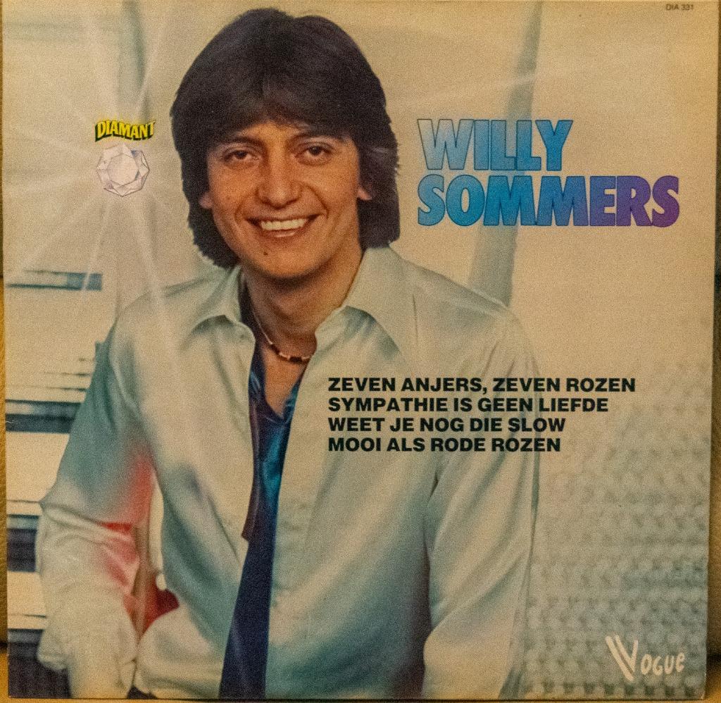 LP Willy Sommers, Cd's en Dvd's, Vinyl | Nederlandstalig, Zo goed als nieuw, Levenslied of Smartlap, 12 inch, Ophalen of Verzenden