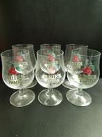 Bierglazen Kriek Boon 6 stuks, Verzamelen, Ophalen, Gebruikt, Bierglas