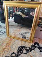 Vergulde Spiegel, Huis en Inrichting, Woonaccessoires | Spiegels, Ophalen, Zo goed als nieuw