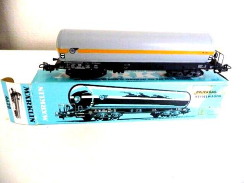 4628 MARKLIN HO -Wagon-citerne VTG à gaz sous grande pressio, Hobby & Loisirs créatifs, Trains miniatures | HO, Comme neuf, Wagon