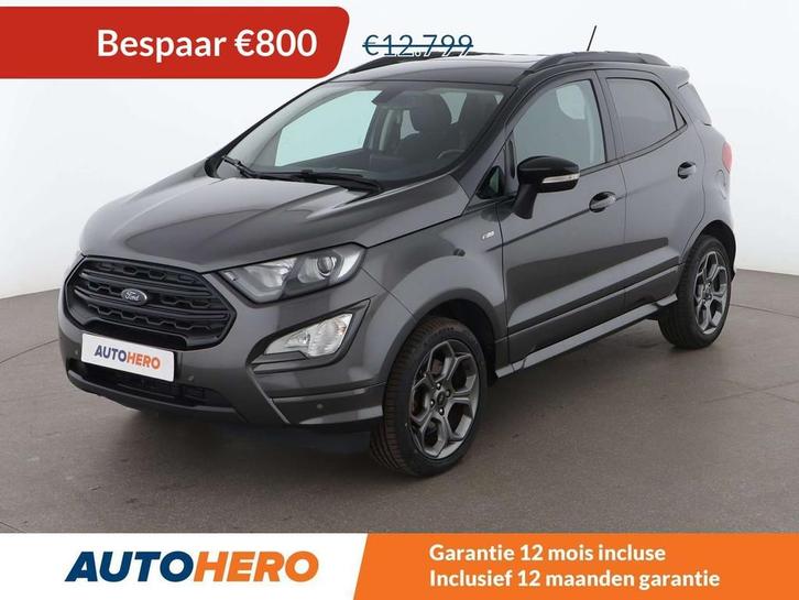Ford EcoSport 1.0 EcoBoost ST-Line (bj 2018), Auto's, Ford, Te koop, Ecosport, ABS, Achteruitrijcamera, Airbags, Airconditioning