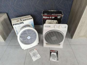 Twee ventilatoren van Philips en Soler & Palau  beschikbaar voor biedingen