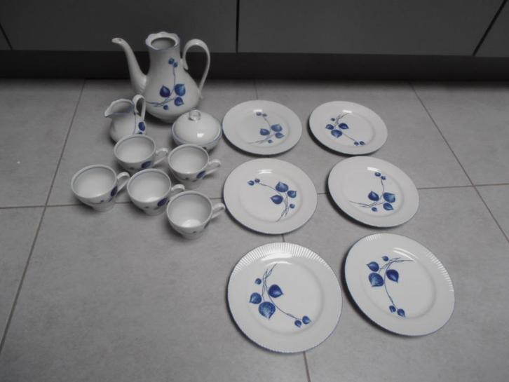 Servies JL Menau   Echt kobalt, Huis en Inrichting, Woonaccessoires | Overige, Ophalen